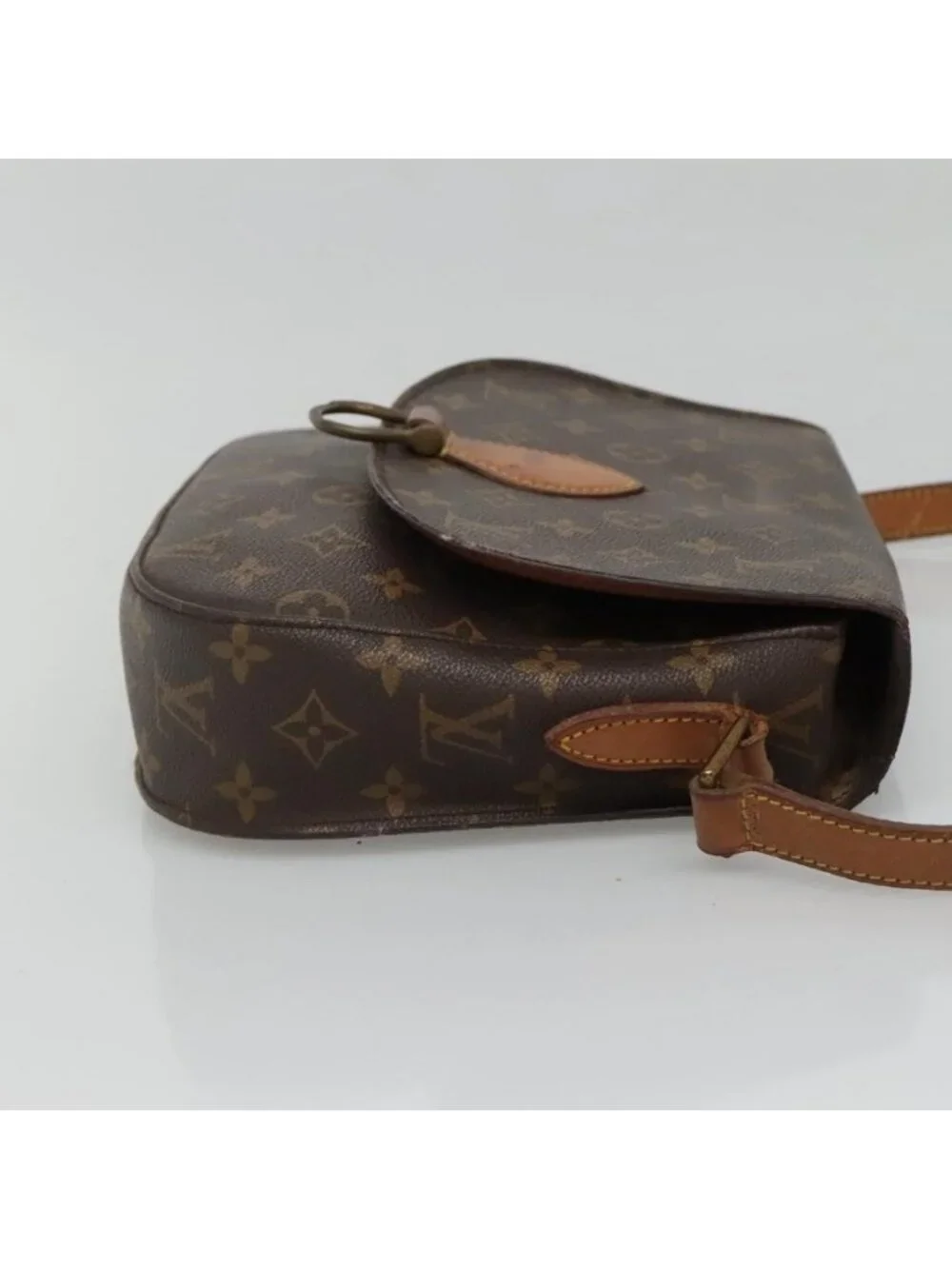 Authentic LOUIS VUITTON Monogram Monogram Saint Cloud GM Shoulder Bag M51242
